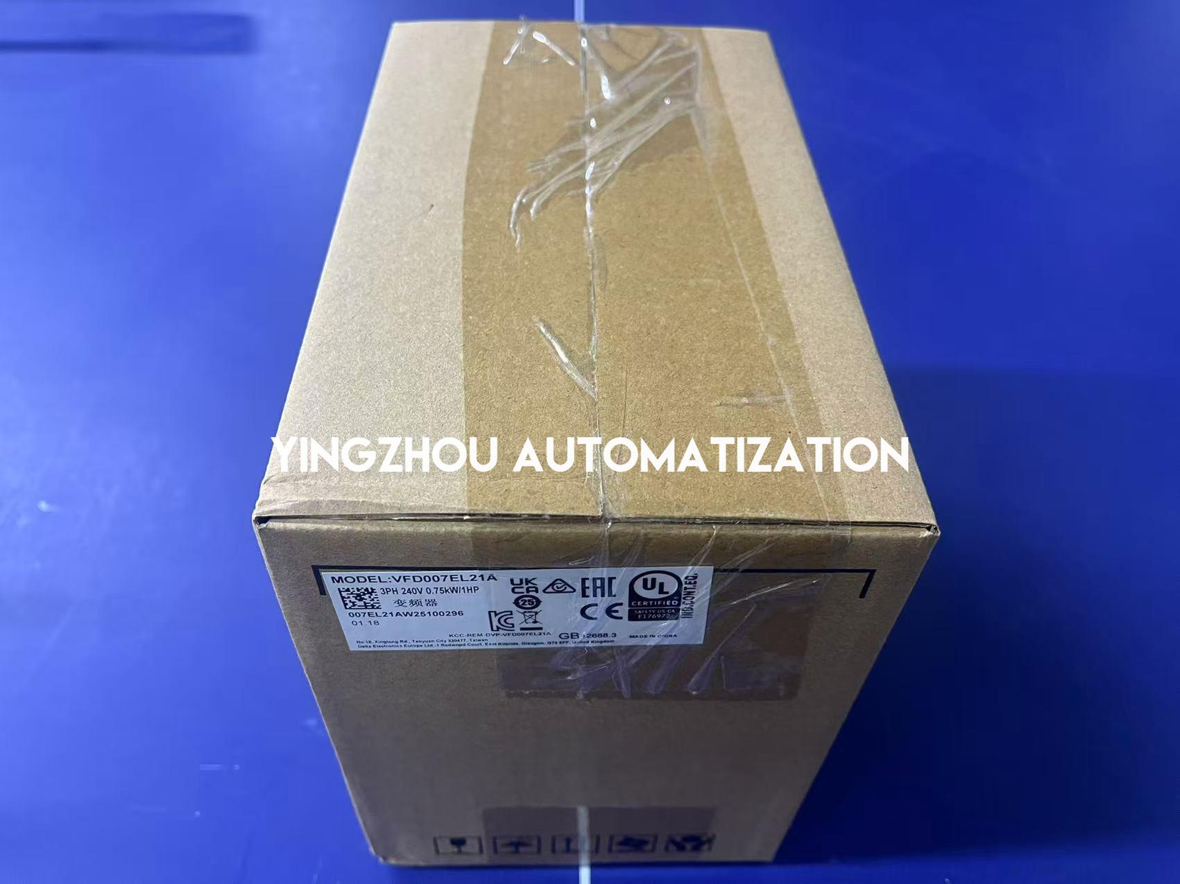 Delta VFD-EL Series VFD007EL21A AC Drive - 1 HP, 230V Single-Phase Input, 0.75kW-YingZhou Automatization
