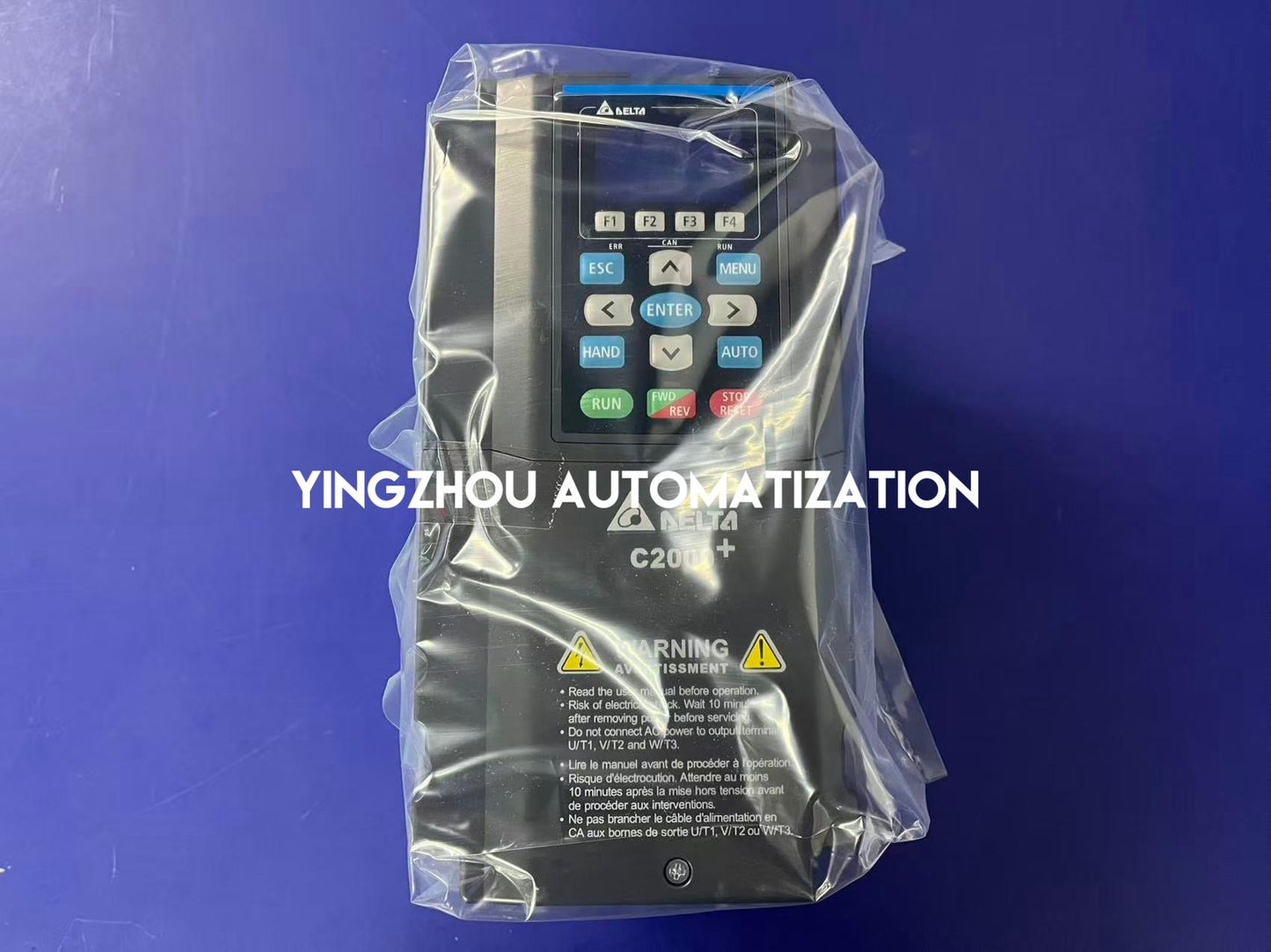 Delta VFD007C43A-21 C2000 Plus Series AC Frequency Inverter | 0.75kW 1HP 460V High-Performance Vector Drive | Brand New Original-YingZhou Automatization