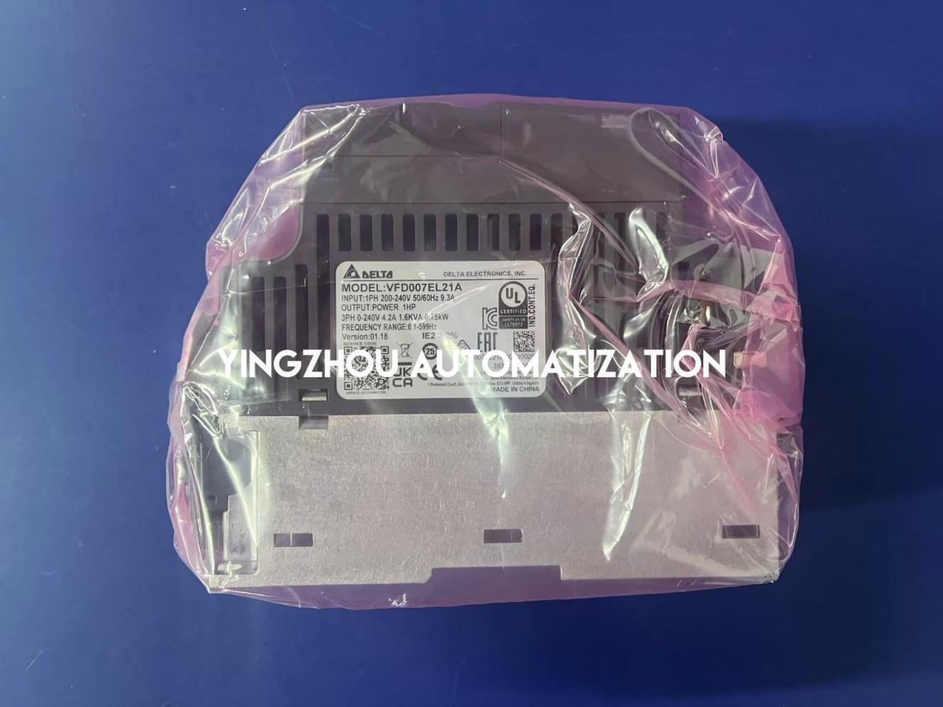 Delta VFD007EL21A EL Series AC Frequency Inverter | 1HP 0.75kW 230V Compact Micro Drive | Brand New Original-YingZhou Automatization
