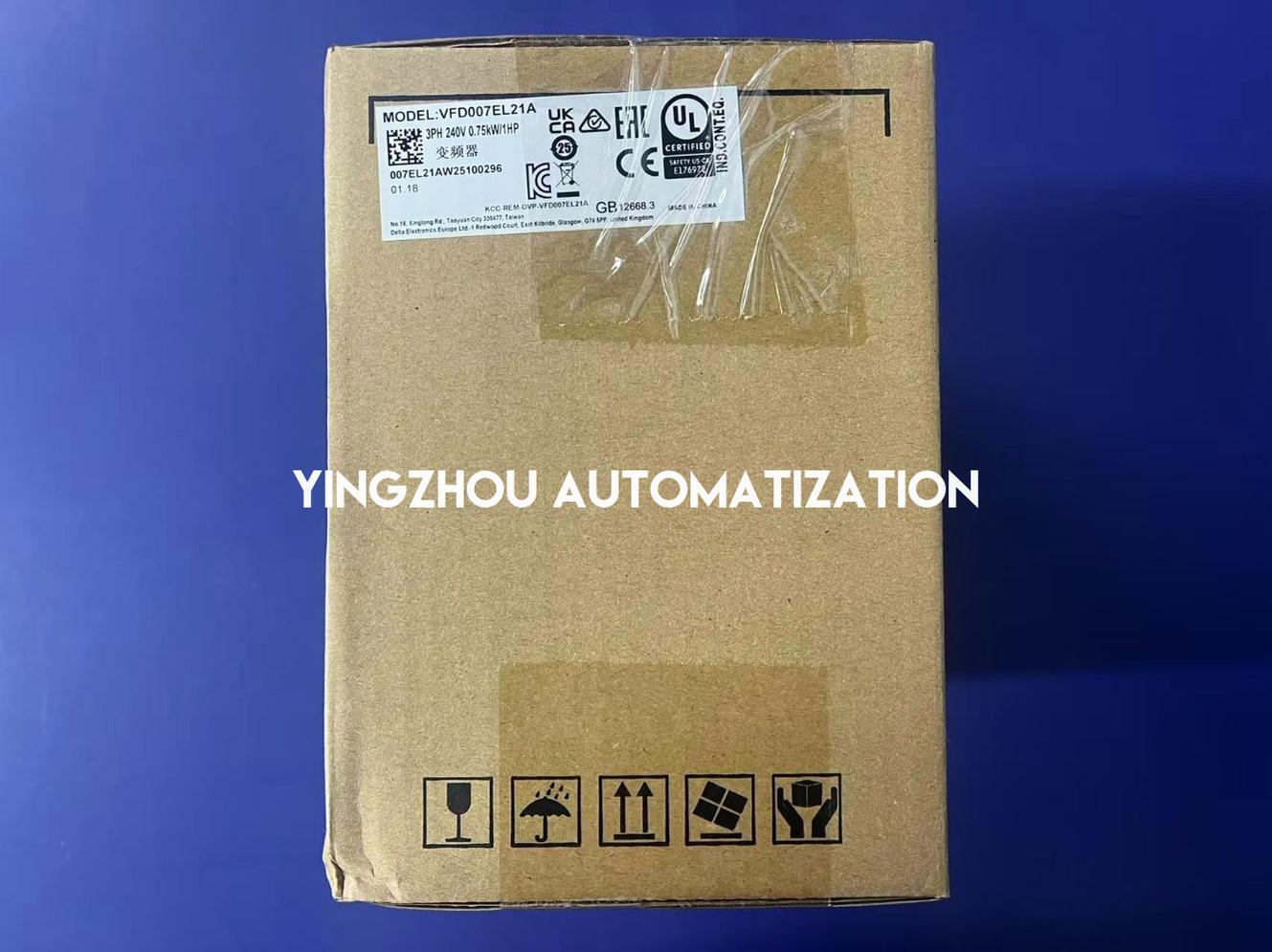 Delta VFD007EL21A EL Series AC Frequency Inverter | 1HP 0.75kW 230V Compact Micro Drive | Brand New Original-YingZhou Automatization