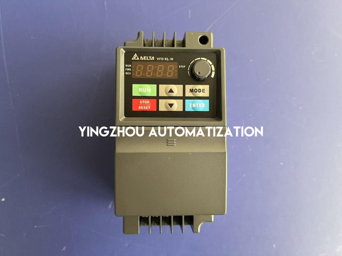 Delta VFD007EL21W EL Series Compact AC Inverter Drive | 0.75kW 1HP 230V Single-Phase VFD | Brand New Original-YingZhou Automatization