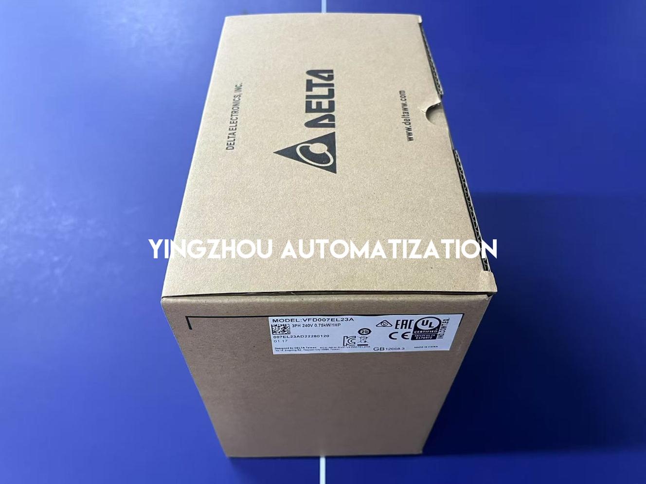 Delta VFD007EL23A Micro AC Drive | 1HP (0.75kW) 3-Phase Frequency Inverter | Brand New Original-YingZhou Automatization
