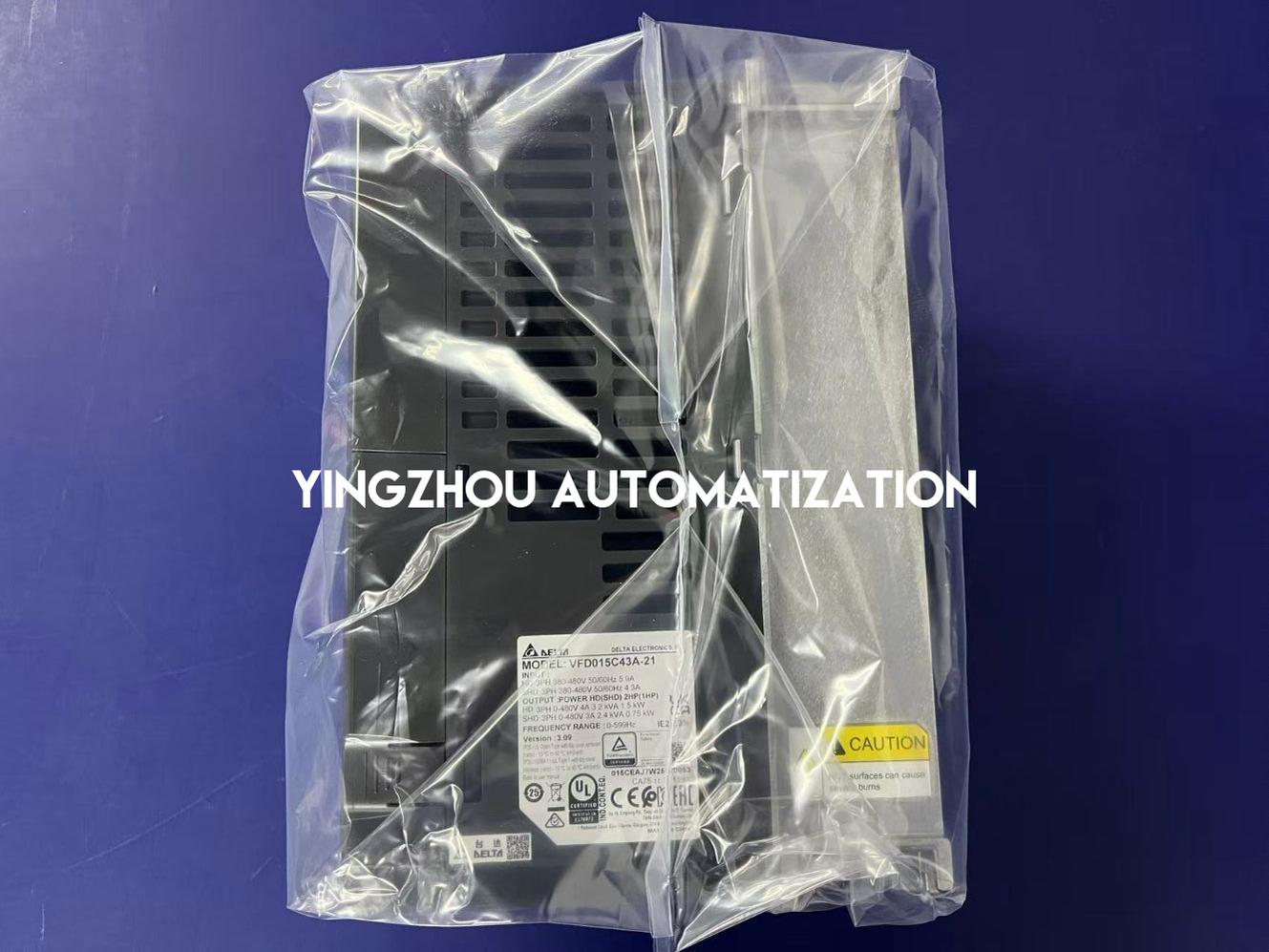 Delta VFD015C43A-21 C2000 Series AC Frequency Inverter | 2HP 1.5kW 380V Heavy Duty Vector Drive | Brand New Original-YingZhou Automatization