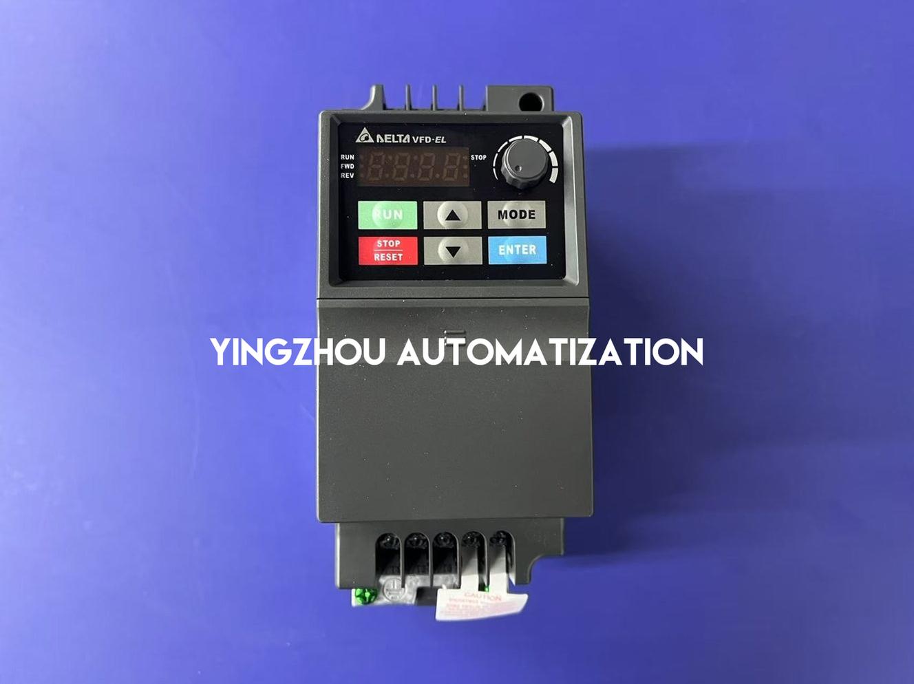 Delta VFD015EL23A EL Series Compact AC Inverter Drive | 1.5kW 2HP 230V 3-Phase VFD | Brand New Original-YingZhou Automatization