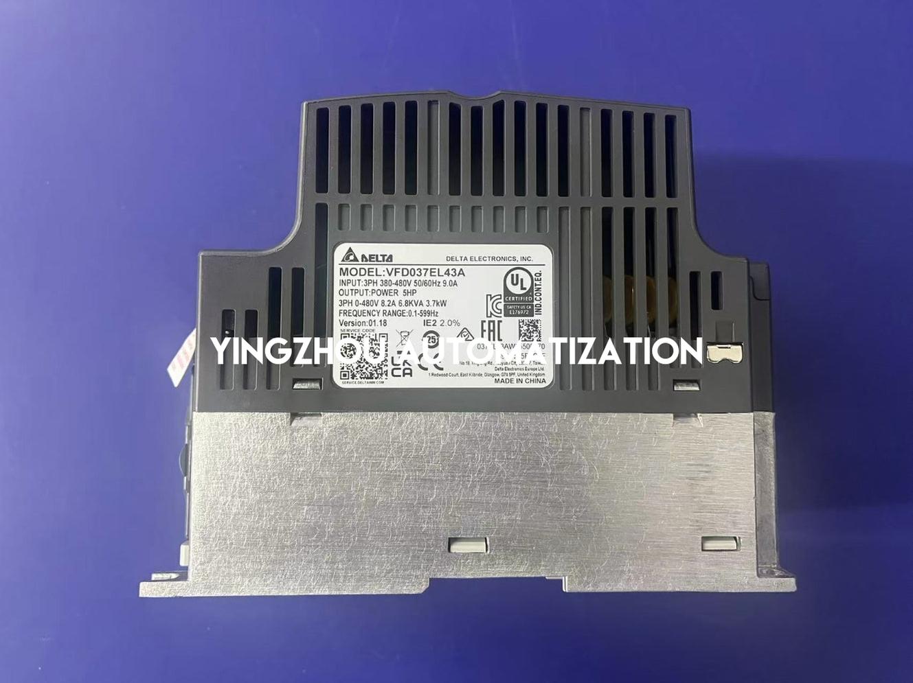 Delta VFD037EL43A EL Series AC Frequency Inverter | 5HP 3.7kW 380V 3-Phase Compact Micro Drive | Brand New Original-YingZhou Automatization