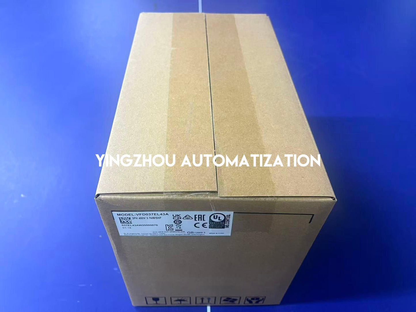 Delta VFD037EL43A EL Series AC Frequency Inverter | 5HP 3.7kW 380V 3-Phase Compact Micro Drive | Brand New Original-YingZhou Automatization
