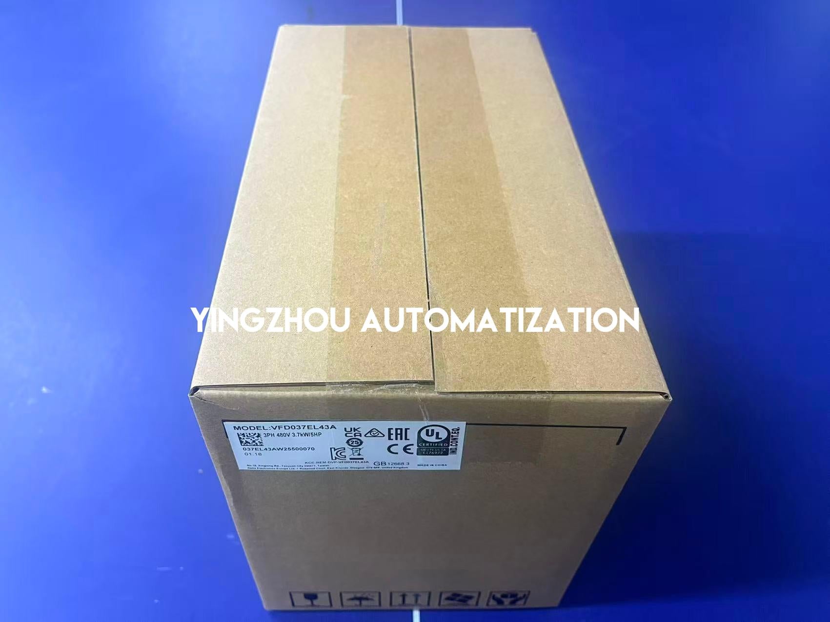 Delta VFD037EL43A EL Series AC Frequency Inverter | 5HP 3.7kW 380V 3-Phase Compact Micro Drive | Brand New Original-YingZhou Automatization