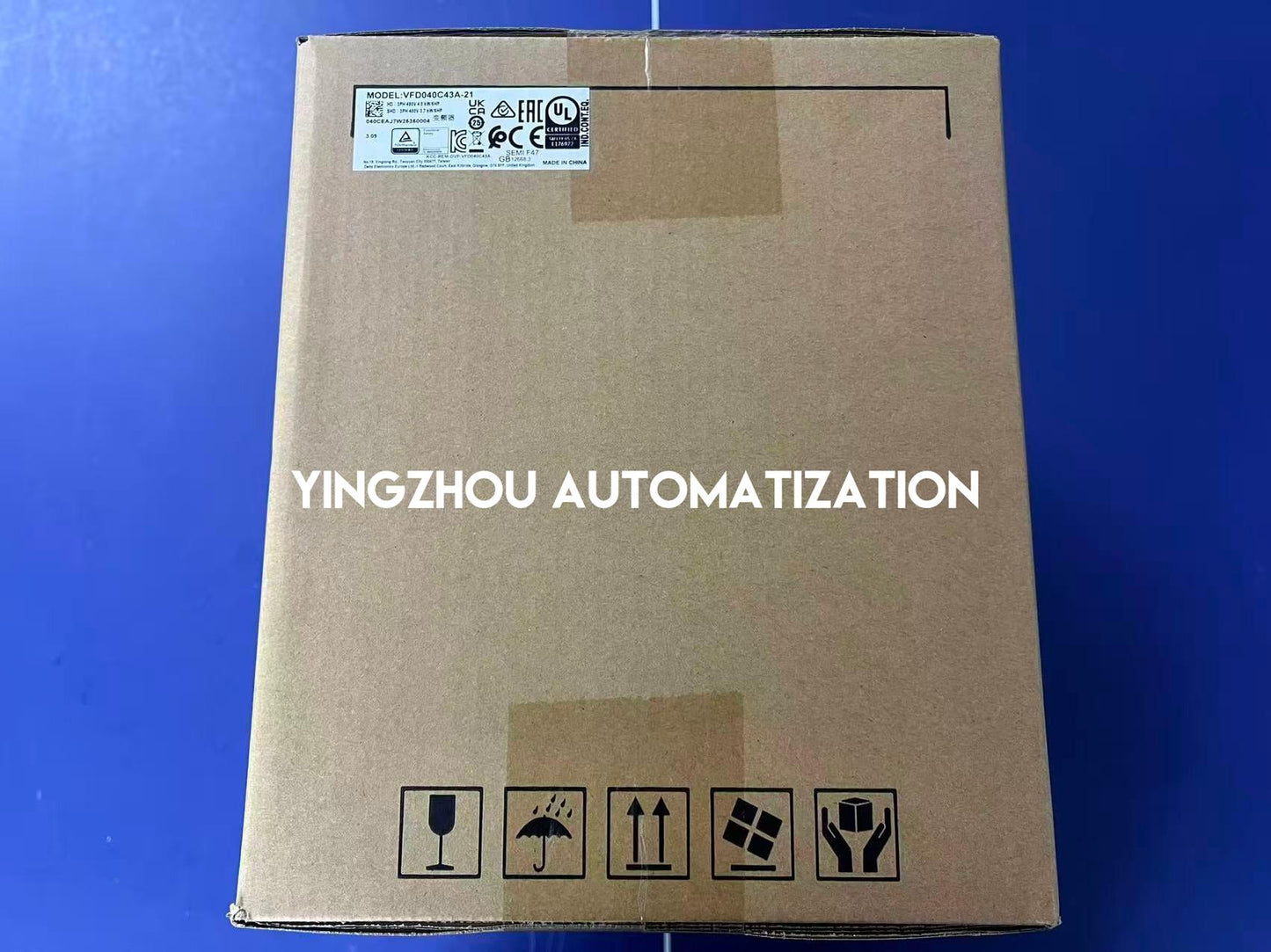 Delta VFD040C43A-21 C2000 Series AC Frequency Inverter | 5.5HP 4kW 380V Heavy Duty Vector Drive | Brand New Original-YingZhou Automatization