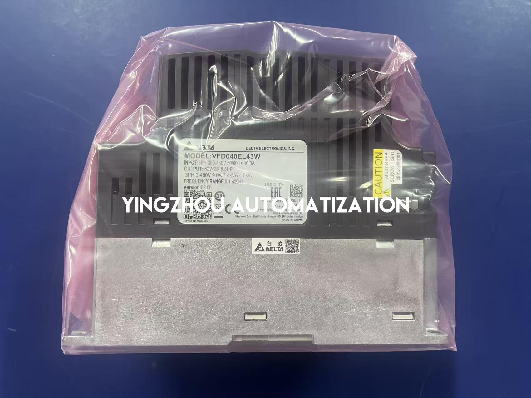 Delta VFD040EL43W Inverter Drive | VFD-EL Series 5 HP 480V 3-Phase VFD | Brand New Original-YingZhou Automatization