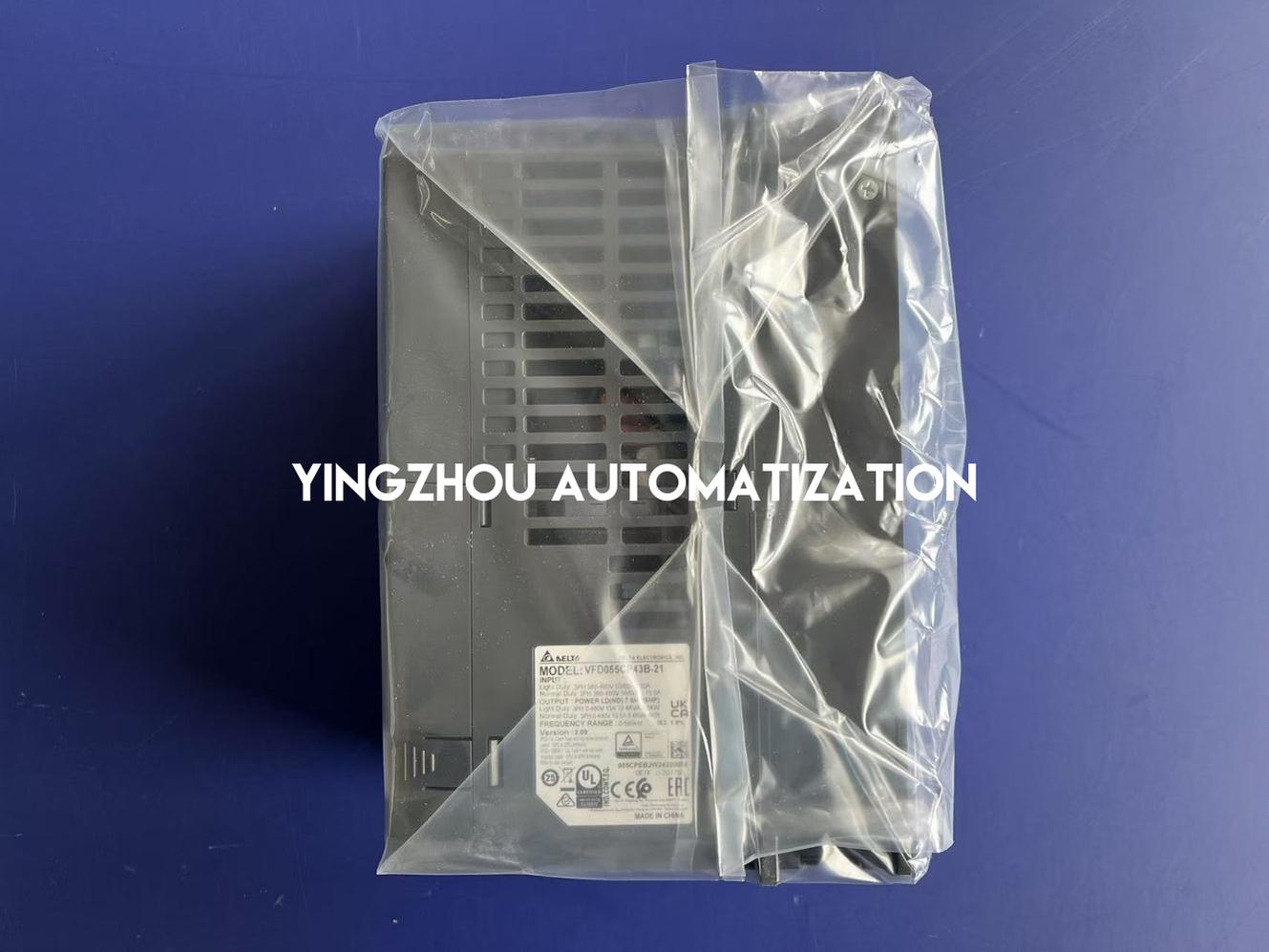 Delta VFD055CP43B-21 CP2000 Series HVAC & Pump AC Inverter Drive | 5.5kW 7.5HP 380V VFD | Brand New Original-YingZhou Automatization