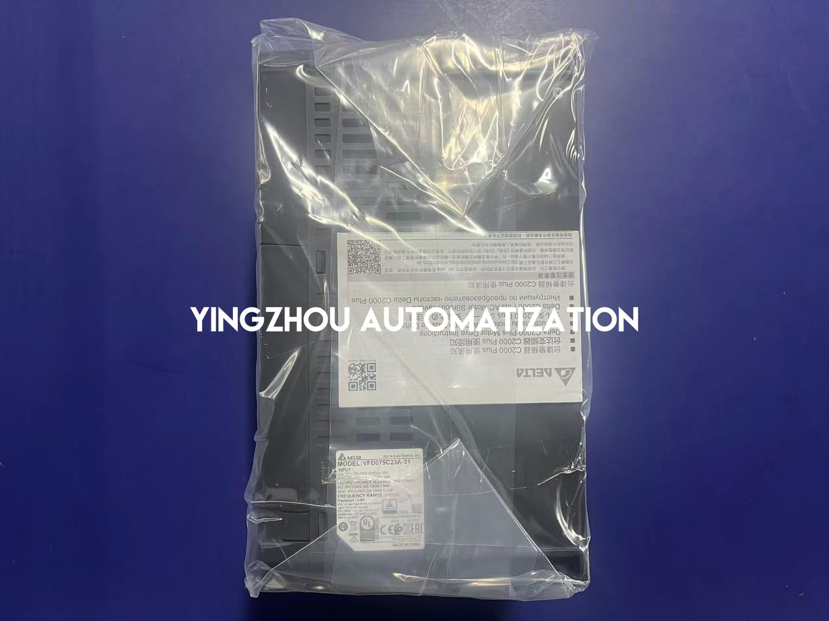 Delta VFD075C23A-21 C2000 Plus VFD | 7.5kW, 230V, 3-Phase, High-Performance Drive | Brand New Original-YingZhou Automatization
