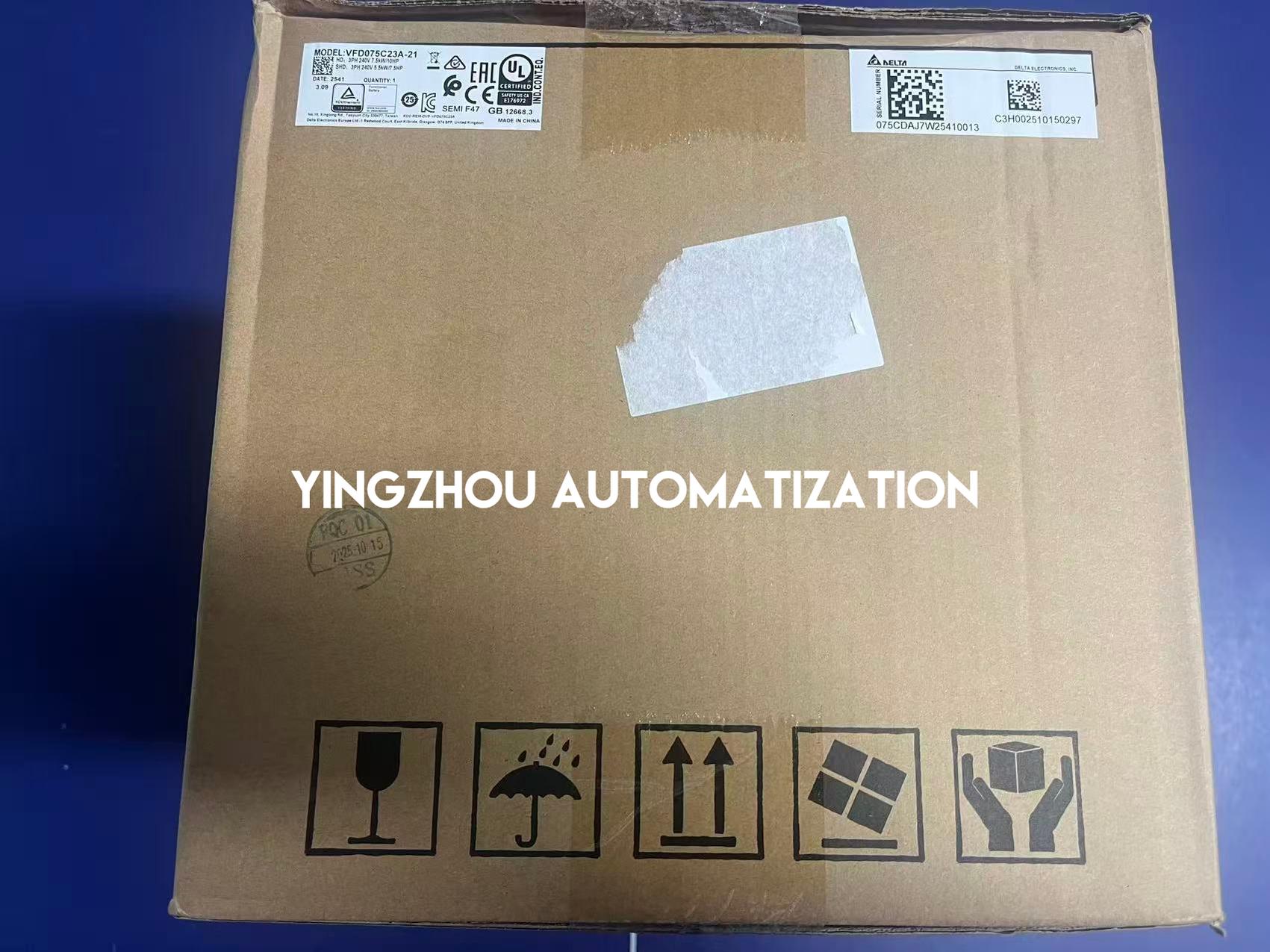 Delta VFD075C23A-21 C2000 Plus VFD | 7.5kW, 230V, 3-Phase, High-Performance Drive | Brand New Original-YingZhou Automatization