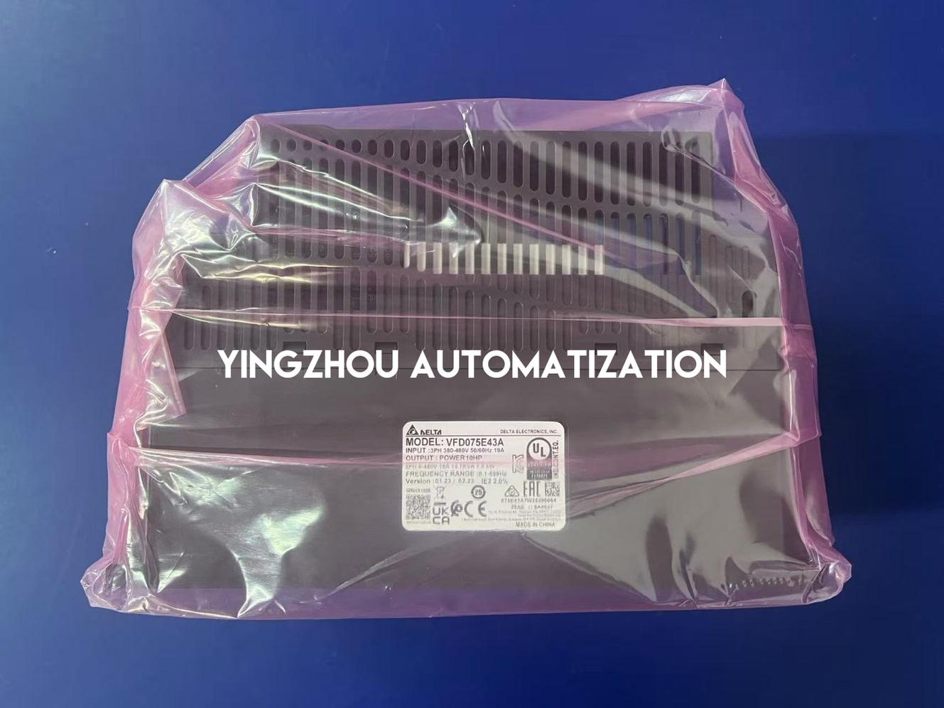 Delta VFD075E43A E Series AC Inverter Drive | 7.5kW 10HP 380V 3-Phase VFD | Brand New Original-YingZhou Automatization