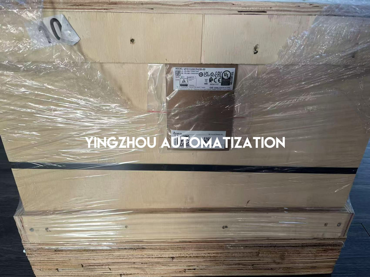 Delta VFD1320CP43B-00 CP2000 Series AC Frequency Inverter | 175HP 132kW 380V Fan & Pump Vector Drive | Brand New Original-YingZhou Automatization