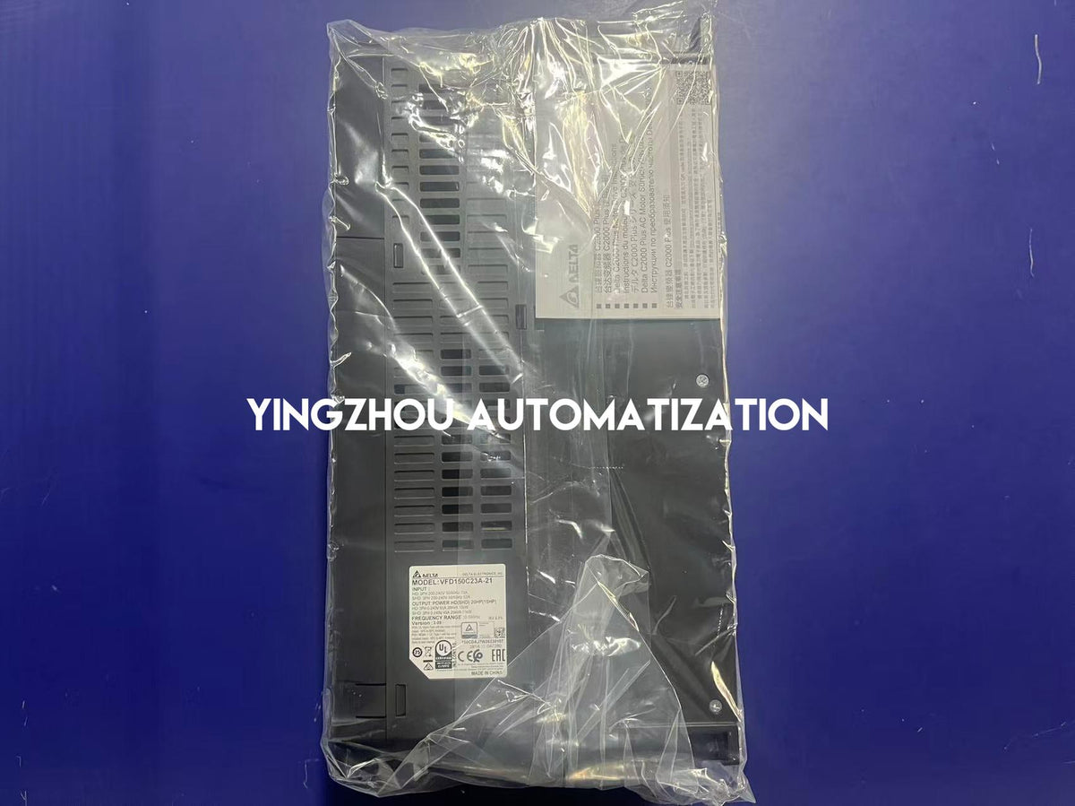 Delta VFD150C23A-21 C2000 Plus 15kW 20HP 230V 3-Phase 65A Vector AC Drive-YingZhou Automatization