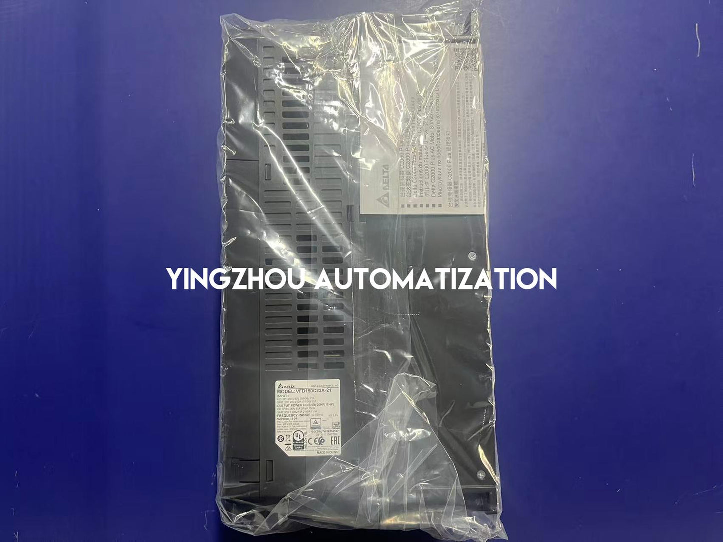 Delta VFD150C23A-21 C2000 Plus VFD | 15kW, 230V, 3-Phase, High-Performance Drive | Brand New Original-YingZhou Automatization