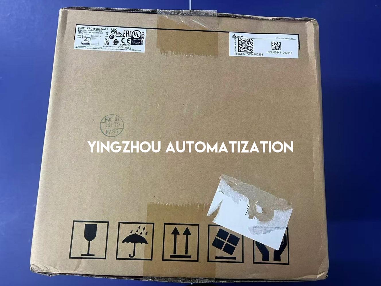 Delta VFD150C43A-21 C2000 Plus Series AC Frequency Inverter | 15kW 20HP 460V High-Performance Vector Drive | Brand New Original-YingZhou Automatization