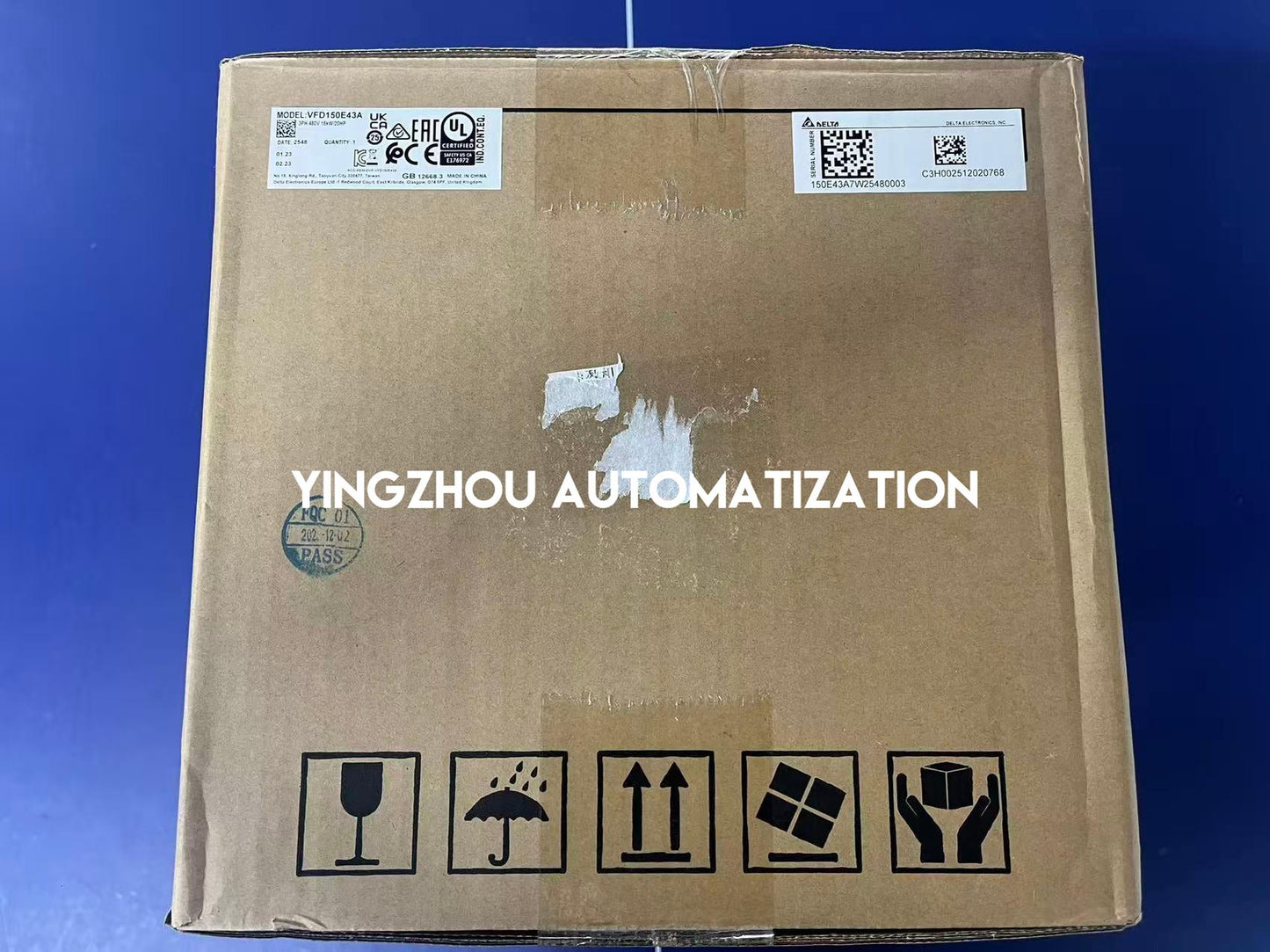 Delta VFD150E43A AC Frequency Inverter | 20HP (15kW) 3-Phase Variable Frequency Drive | Brand New Original-YingZhou Automatization