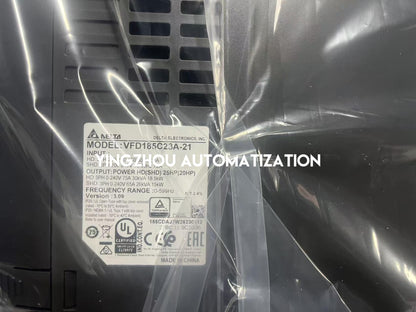 Delta VFD185C23A-21 C2000 Plus VFD | 18.5kW, 230V, 3-Phase, High-Performance Drive | Brand New Original-YingZhou Automatization