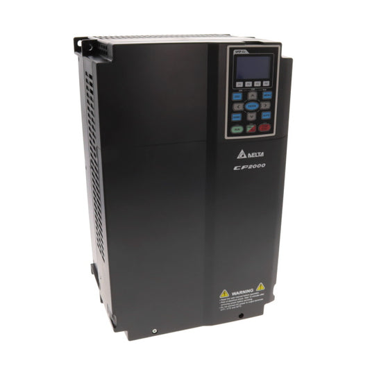 Delta VFD185CP23A-21 | CP2000 Series AC Drive | 18.5 kW (25 HP) | 3-Phase 230V | 75 A Light Duty | Frame C | IP20 | Integrated 10K PLC | Brand New Original-YingZhou Automatization