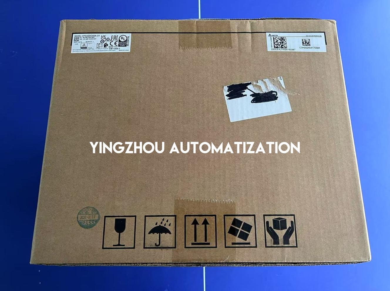 Delta VFD220C43A-21 C2000 Series AC Frequency Inverter | 22kW 30HP 460V Vector Drive with Keypad | Brand New Original-YingZhou Automatization