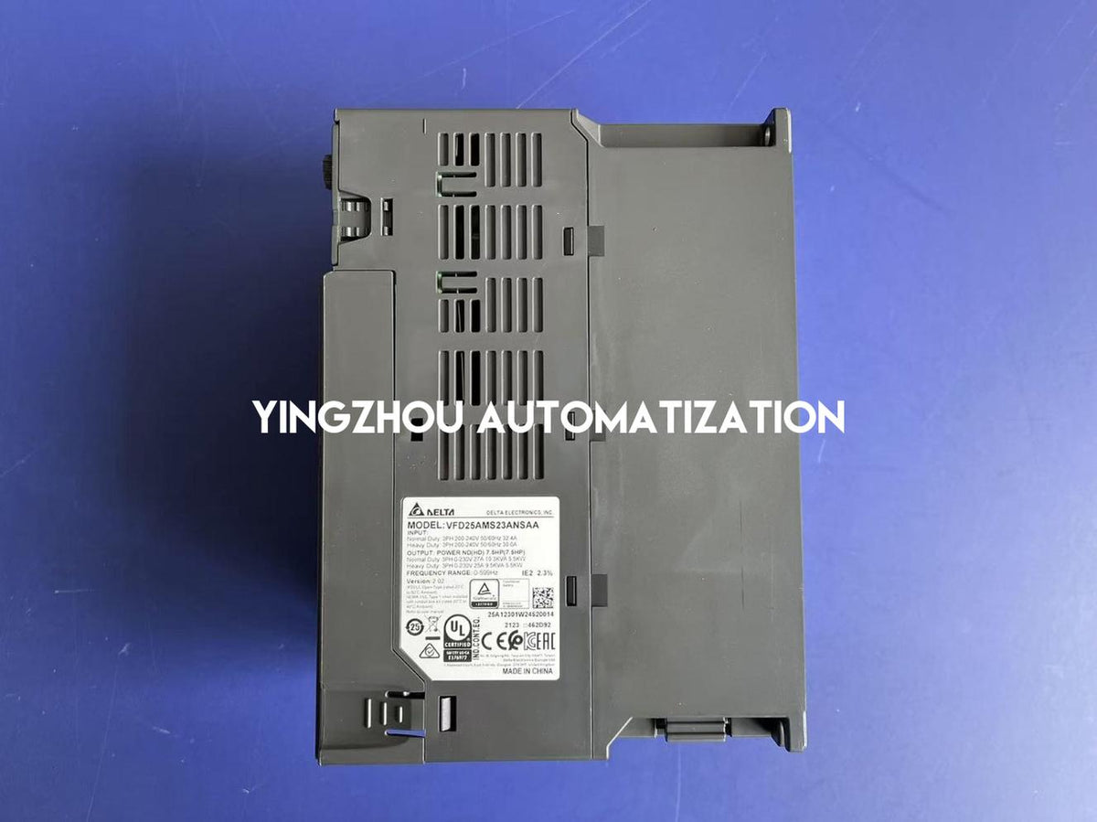 Delta VFD25AMS23ANSAA VFD | MS300 Series Drive | 5.5 kW / 7.5 HP 230V 3-Phase | Brand New Original-YingZhou Automatization