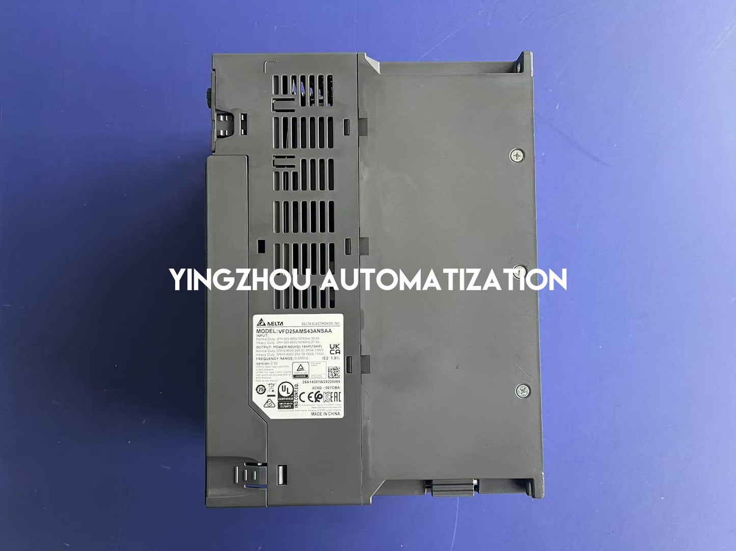 Delta VFD25AMS43ANSAA MS300 Series AC Frequency Inverter | 3.7kW 5HP 380V Compact Variable Speed Drive | Brand New Original-YingZhou Automatization
