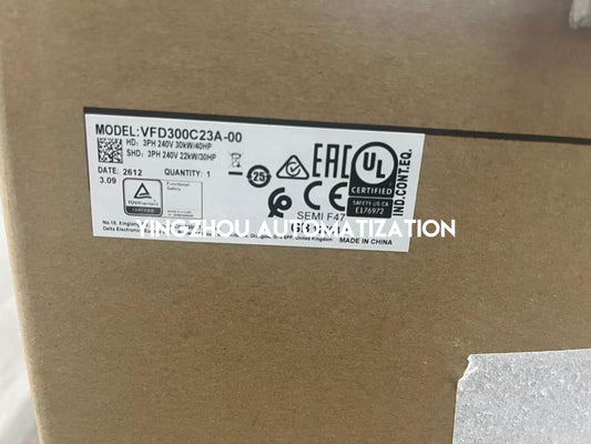 Delta VFD300C23A-00 C2000 Plus 30kW 40HP 230V 3-Phase AC Variable Frequency Drive-YingZhou Automatization