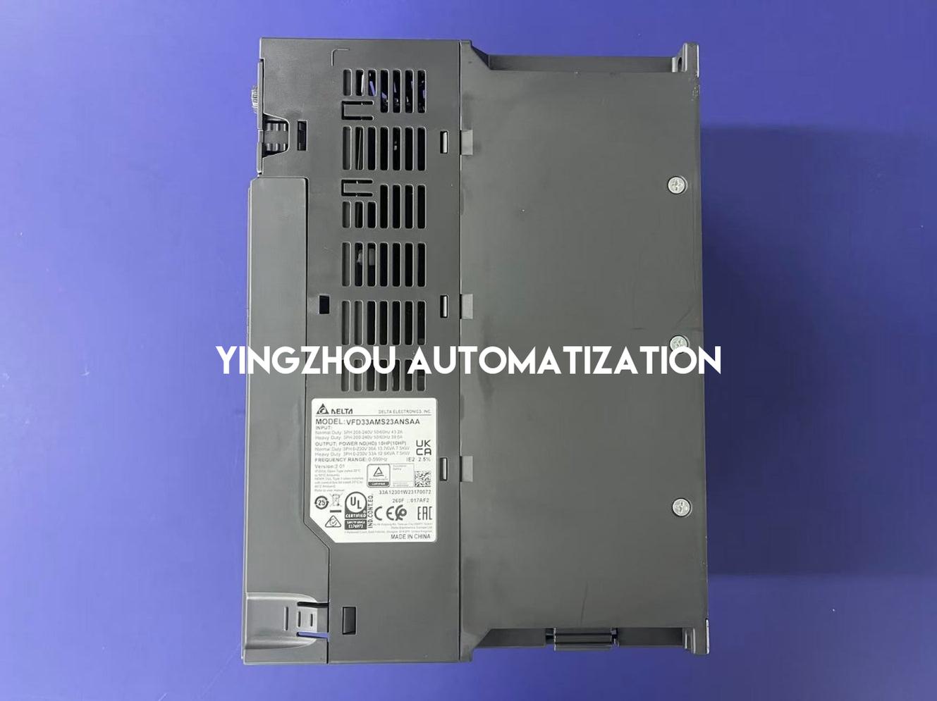 Delta VFD33AMS23ANSAA MS300 Series AC Frequency Inverter | 3.7kW 5HP 230V Compact Variable Speed Drive | Brand New Original-YingZhou Automatization