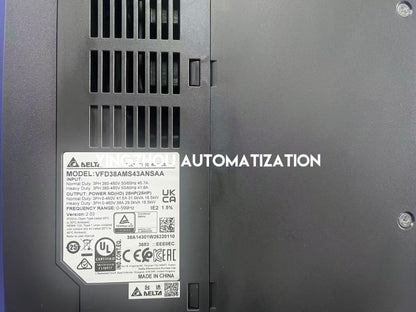 Delta VFD38AMS43ANSAA VFD | MS300 Series Drive | 5.5 kW / 7.5 HP 460V 3-Phase | Brand New Original-YingZhou Automatization