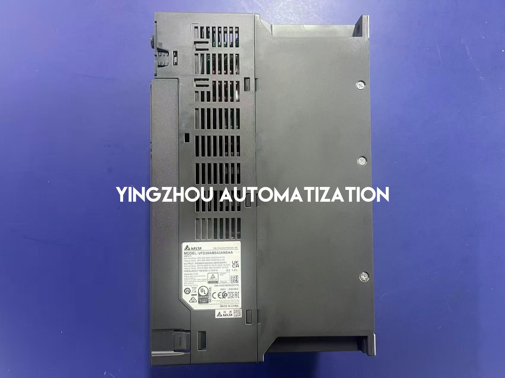 Delta VFD38AMS43ANSAA VFD | MS300 Series Drive | 5.5 kW / 7.5 HP 460V 3-Phase | Brand New Original-YingZhou Automatization