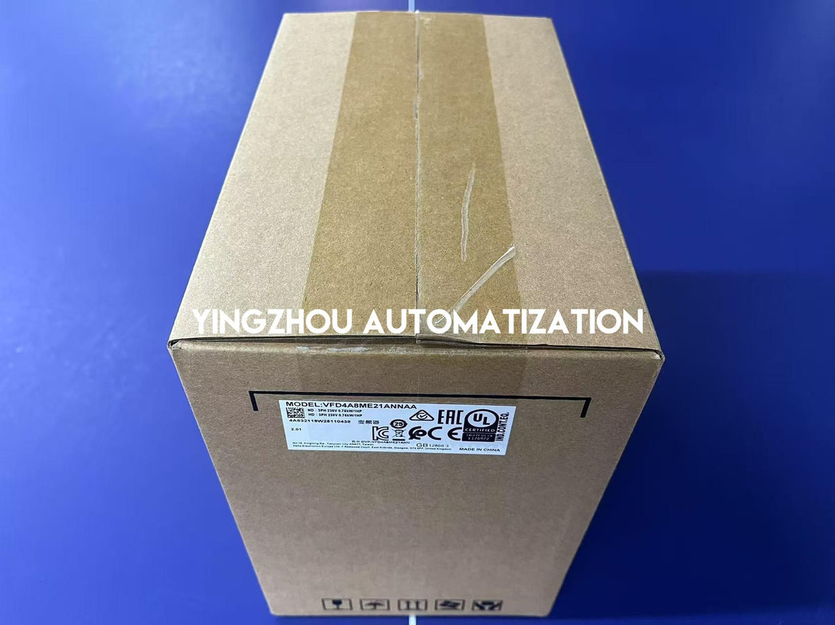 Delta VFD4A8ME21ANNAA ME300 Series Compact AC Inverter Drive | 0.75kW 1HP 230V VFD | Brand New Original-YingZhou Automatization