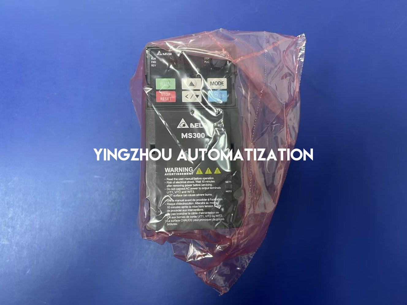 Delta VFD4A8MS21ANSAA MS300 Series VFD - 0.75kW (1HP), 230V Single-Phase Input, Compact Vector Control-YingZhou Automatization