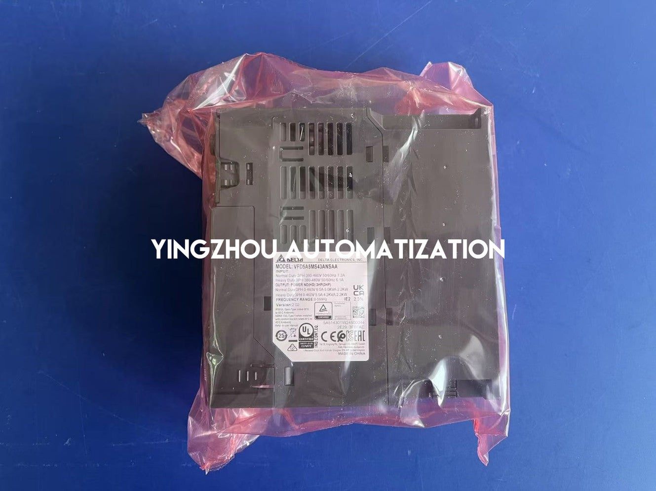 Delta VFD5A5MS43ANSAA MS300 Series AC Frequency Inverter | 2.2kW 3HP 460V Compact Variable Speed Drive | Brand New Original-YingZhou Automatization