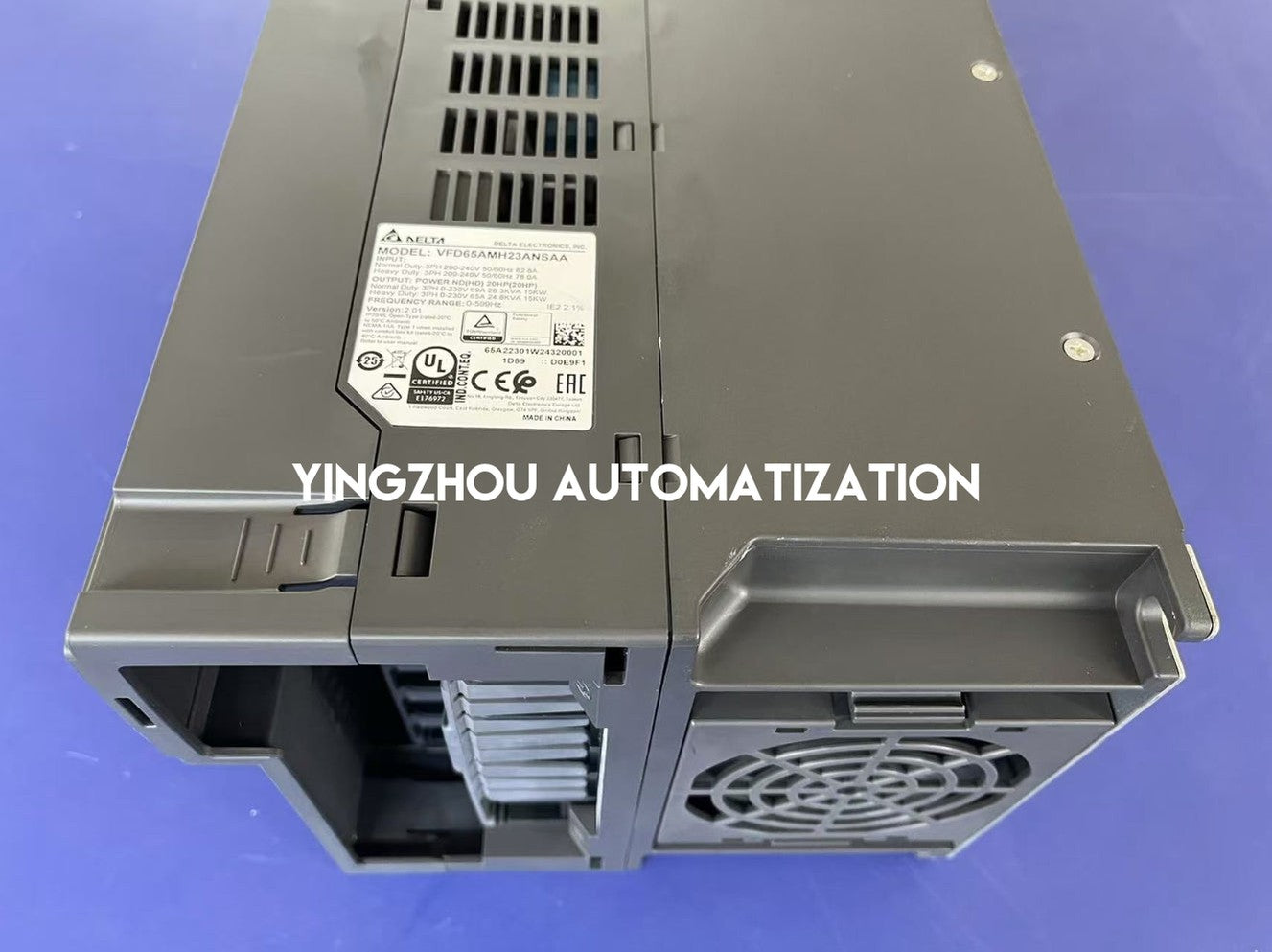 Delta VFD65AMH23ANSAA MH300 Series AC Frequency Inverter | 15kW 20HP 230V Compact Vector Drive | Brand New Original-YingZhou Automatization