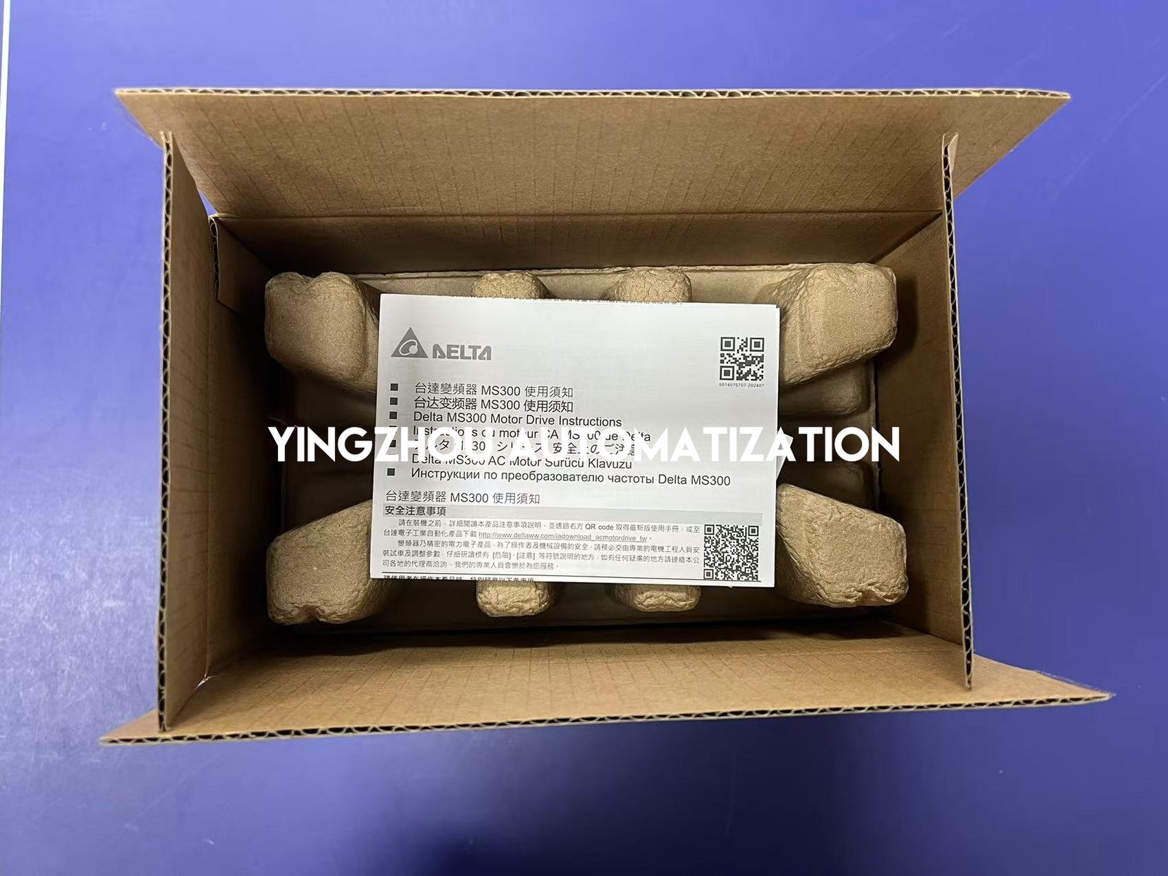 Delta VFD7A5MS23ANSAA MS300 Series VFD - 1.5kW (2HP), 230V 3-Phase Input, Compact Vector Control-YingZhou Automatization