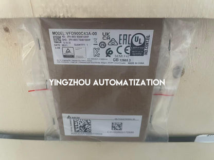 Delta VFD900C43A-00 C2000 Series AC Frequency Inverter | 125HP 90kW 380V Heavy Duty Vector Drive | Brand New Original-YingZhou Automatization