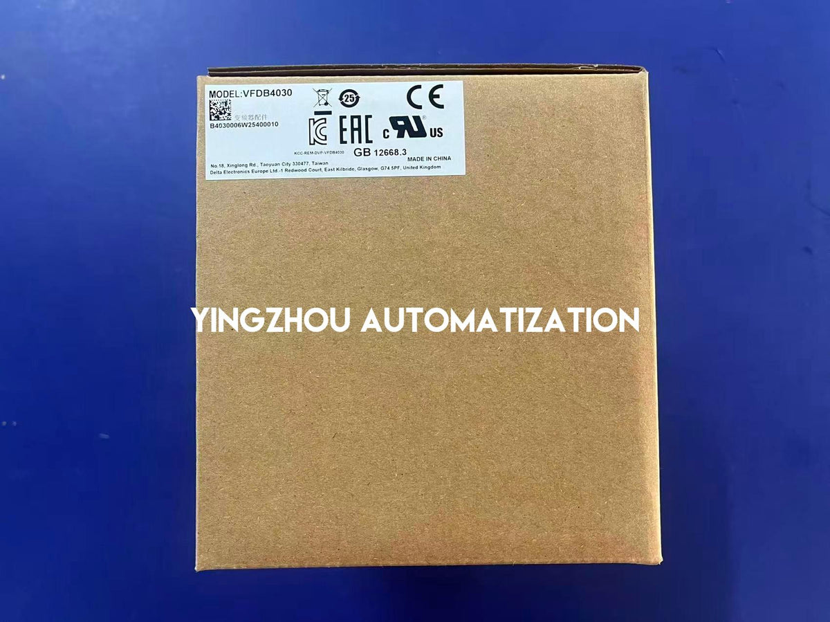 Delta VFDB4030 Dynamic Braking Unit | Heavy-Duty Braking Resistor Controller | Brand New Original-YingZhou Automatization