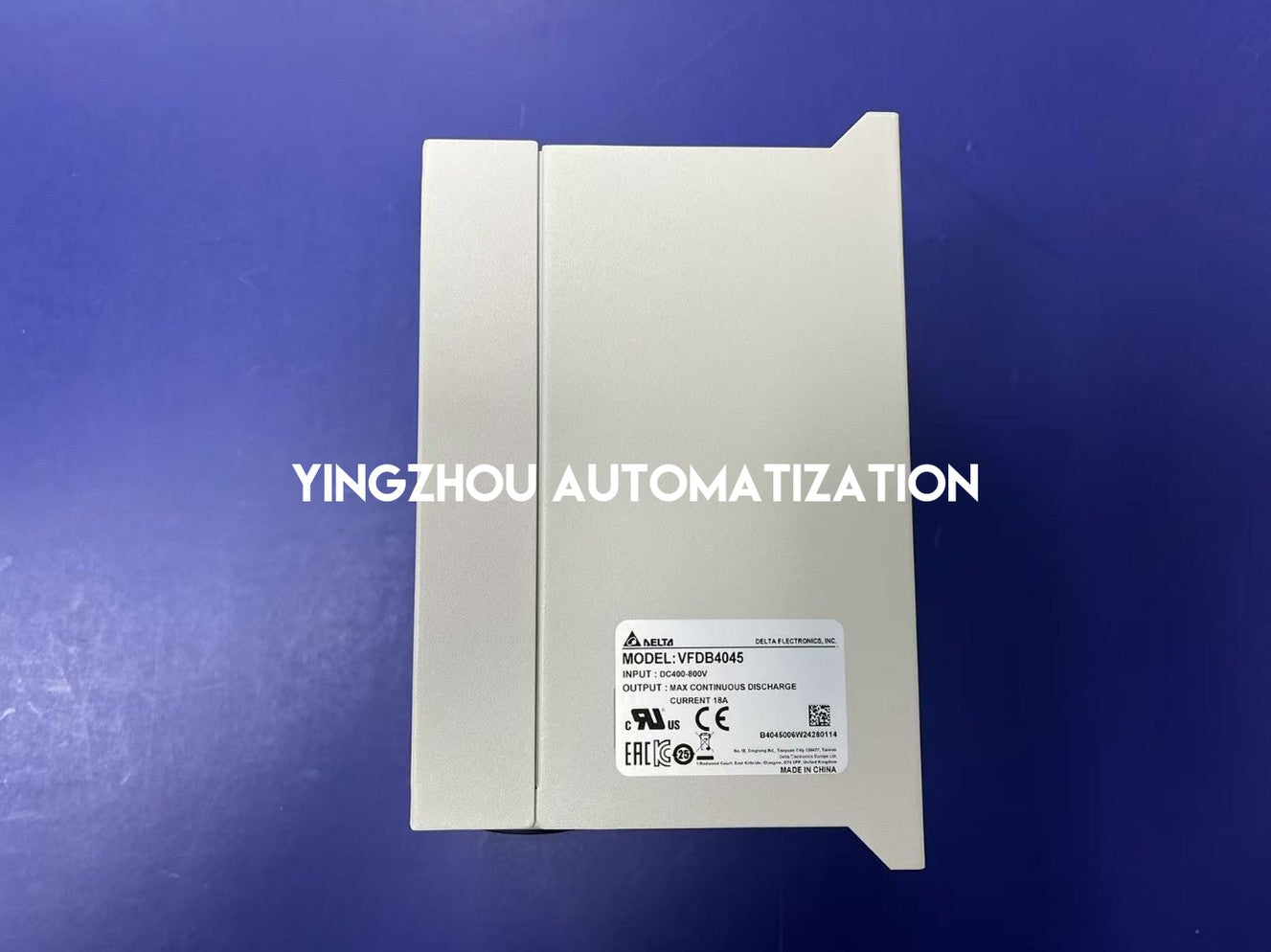 Delta VFDB4045 Dynamic Braking Unit | 400V Class External Braking Resistor Module for AC Inverters | Brand New Original-YingZhou Automatization