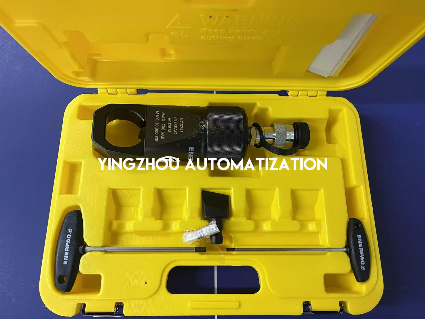 ENERPAC NC3241 20 Ton Capacity Hydraulic Nut Cutter Hexagon up to 1.56 in-YingZhou Automatization
