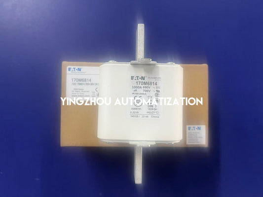Eaton Bussmann 170M6814 High-Speed Fuse | Square Body, 800A, 690V, Semiconductor Protection, Brand New Original-YingZhou Automatization