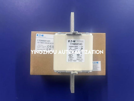 Eaton Bussmann 170M6814D Fuse | Square Body High-Speed Fuse 1000V 800A Size 3 | Brand New Original-YingZhou Automatization