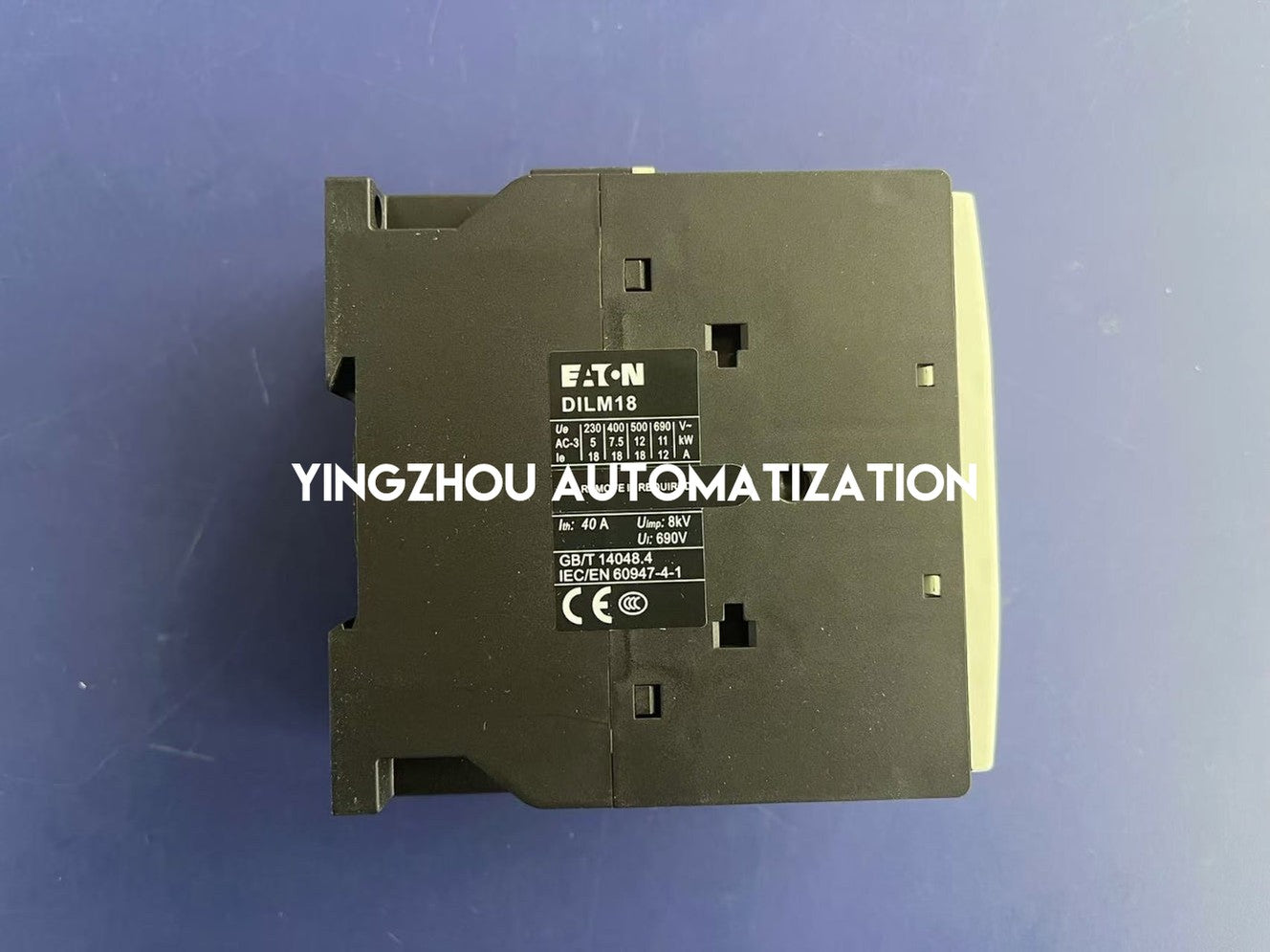 Eaton Moeller DILM18-10N 3-Pole Contactor | 7.5kW, 18A AC-3, 1NO Aux-YingZhou Automatization