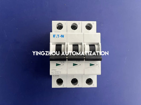 Eaton Moeller FAZ-D32/3 Miniature Circuit Breaker | 32A, 3-Pole, D-Curve, Industrial Overcurrent Protection, Brand New Original-YingZhou Automatization