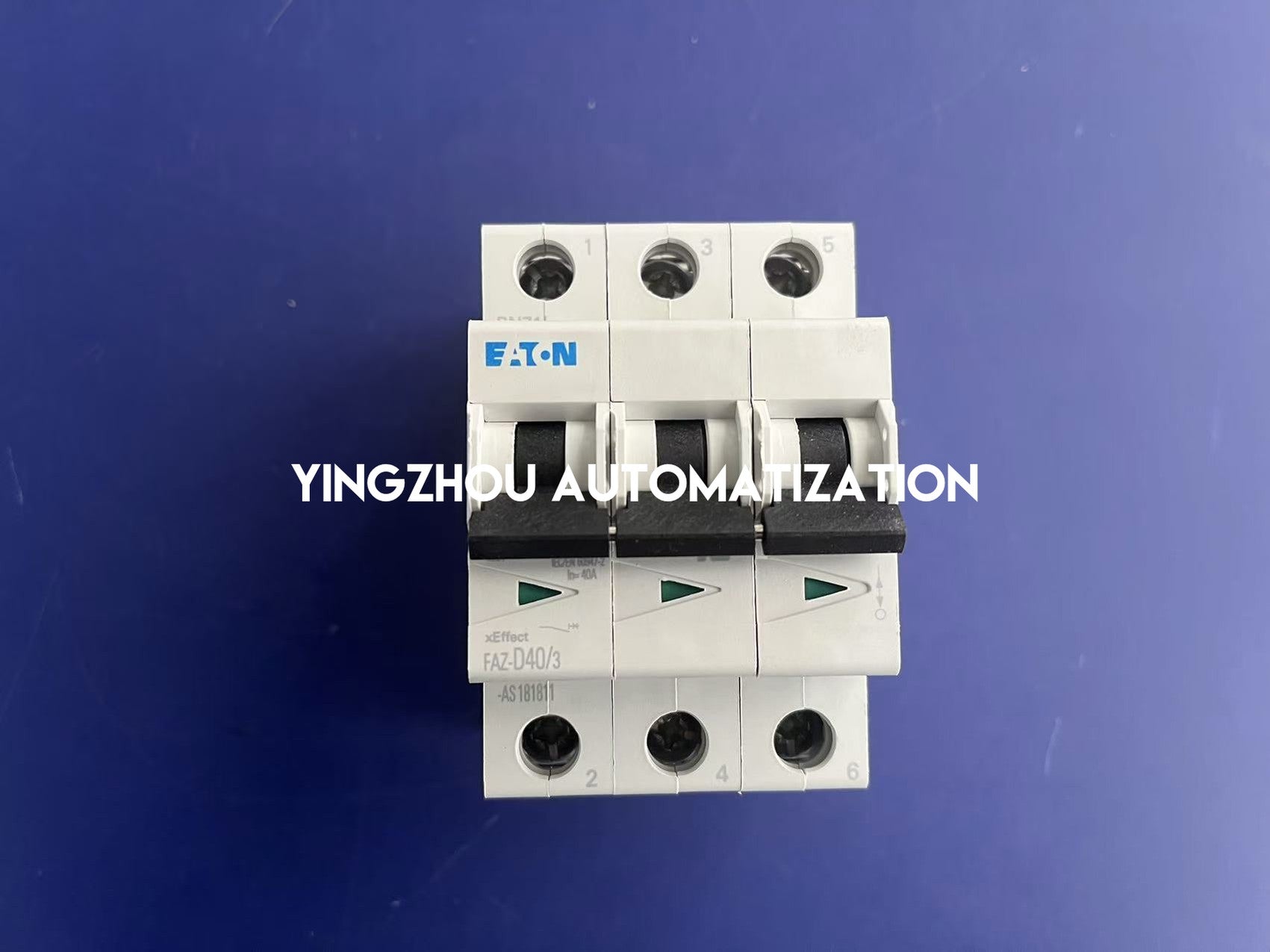 Eaton Moeller FAZ-D40/3 Miniature Circuit Breaker | 3-Pole, 40A, Type D Curve-YingZhou Automatization