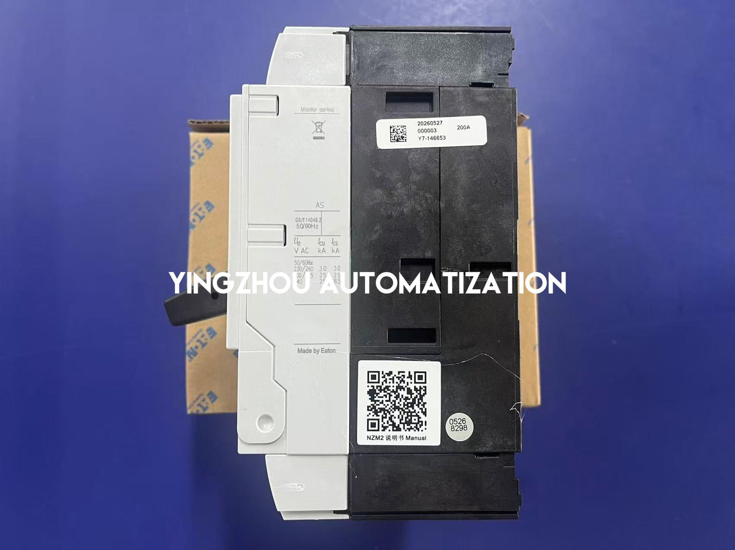 Eaton NZMB2-A200 Circuit Breaker | 200A Rated Current, Moulded Case, High Breaking Capacity, Brand New Original-YingZhou Automatization