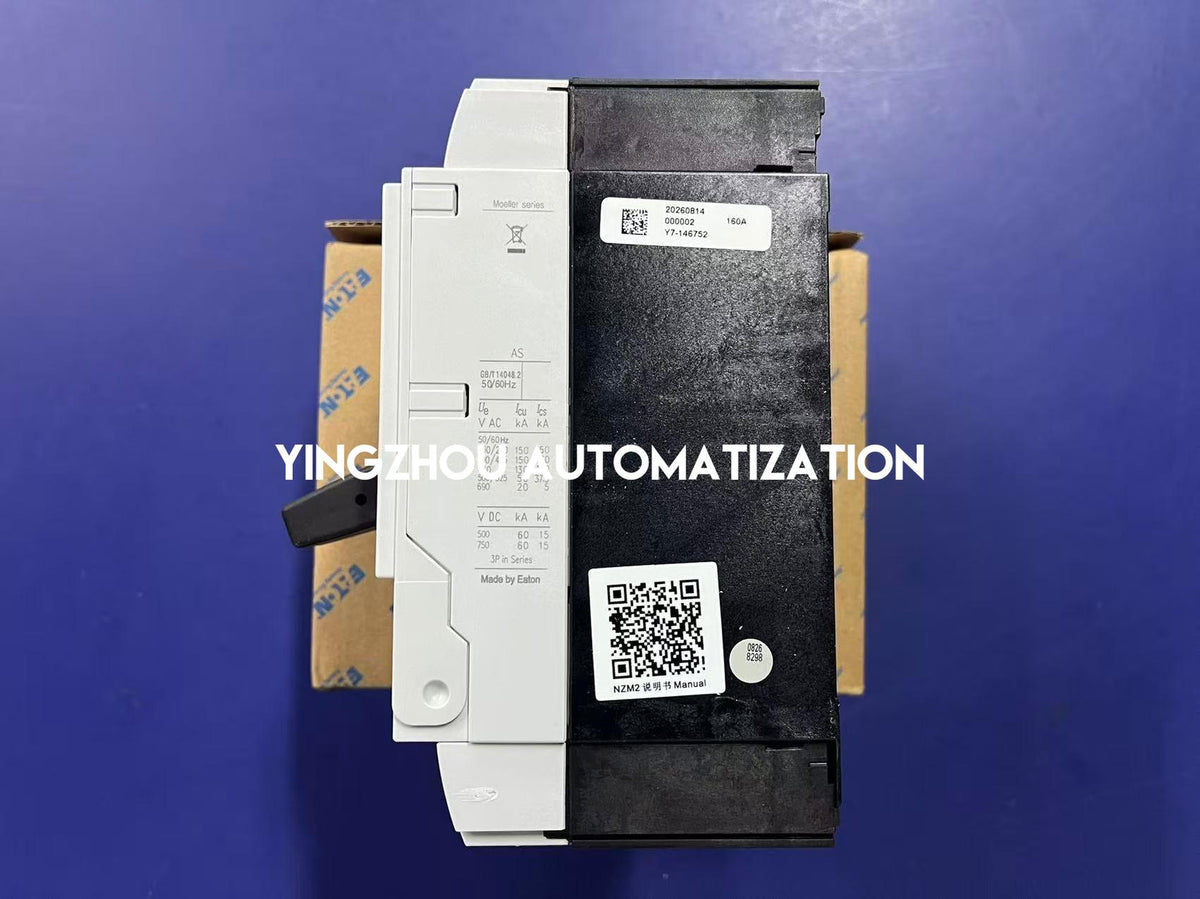 Eaton NZMH2-M160 NZM2 160A 3-Pole 690V Motor Protection Circuit Breaker-YingZhou Automatization