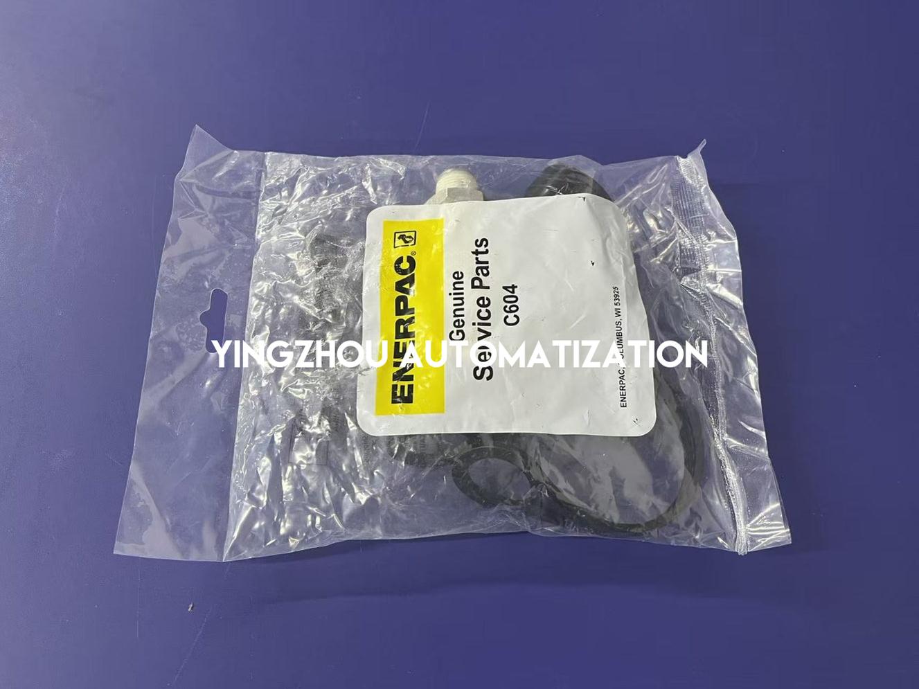 Enerpac C604 | High-Flow Hydraulic Female Coupler | 3/8" NPTF Fluid Port | 10,000 Psi 700 Bar Rated | Fits CR400 Coupler Sets | Brand New Original-YingZhou Automatization