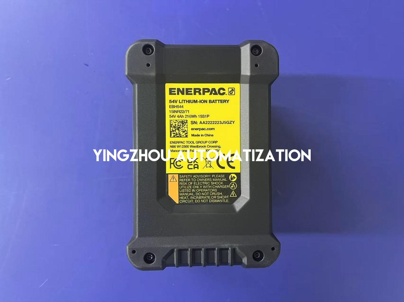 Enerpac EBH544 54V Lithium-Ion Battery | 4.0 Ah High-Capacity for XC2 & SC Pumps-YingZhou Automatization