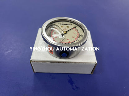 Enerpac G2535L | Glycerin Filled Hydraulic Pressure Gauge | 2.5" Dial | 0-350 Bar 5000 Psi | 1/4" NPT Lower Mount Brand New Original-YingZhou Automatization